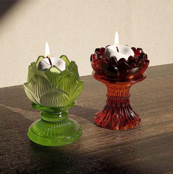 Flower Candle with handle 4- Resintools.co