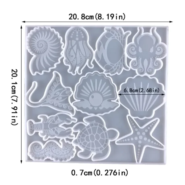 Sea creatures - Resintools.co