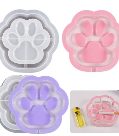 Cat Claw Ashtray Mold - Resintools.co