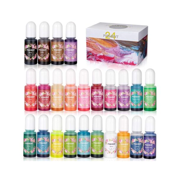 Transparent Liquid Colors - Resintools.co